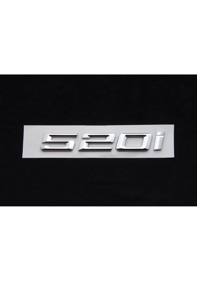 Bmw 520i Krom Bagaj Yazısı İthal Ürün A++ Kalite