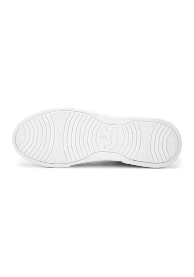 Mario Valentino Unisex Hakiki Deri Beyaz Sneakers & Spor Ayakkabı 1040 95s3909 Ayk Sk25-26 Whıte/mılıtary Beyaz - Kahverengi