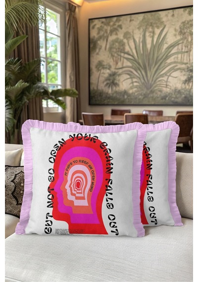 Pop Art Soyut Yüz Figürlü Saçaklı Yastık Kılıfı - Retro Sanatsal Modern Krem Püsküllü Kırlent Kılıfı Kadim Ufuk Halo Pop Art Soyut Yüz Figürlü Saçaklı Yastık Kılıfı - Retro Sanatsal Modern Krem Püsküllü Kırlent Kılıfı Kadim Ufuk Halo