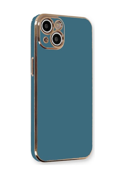Apple Uyumlu iPhone 15 Kılıf Luxury Seri Kamera Korumalı Silikon Kapak