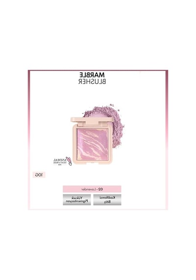 Fırınlanmış Allık, 02 Lavender Renk Seçeneği 00