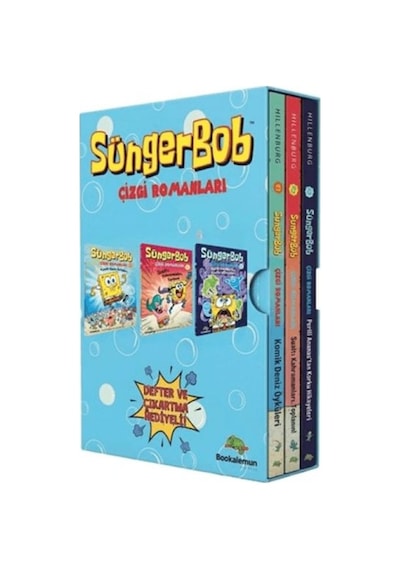 Süngerbob Çizgi Romanları- 3 Kutulu Set - Rmht-874562