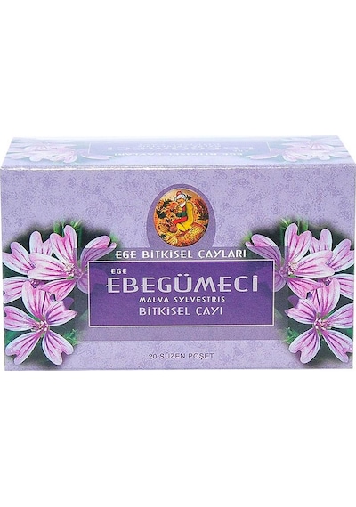 Ege Lokman Ebegümeci Bitki Süzen Poşet Çay 20 x 1.5 G