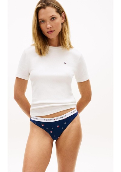 Tommy Hilfiger 3 Pack Thong-15921 Siyah