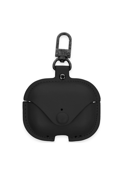 Airpods Pro 2 2.nesil Çanta Deri Kılıf - Siyah