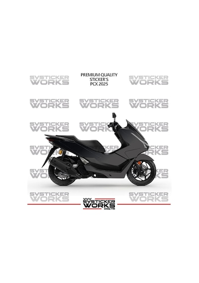 Honda Pcx 2025 Kaplama Sticker Çift Renk Motor Kaplama Modeli Hazır Kit Yüksek Kalite 88972123