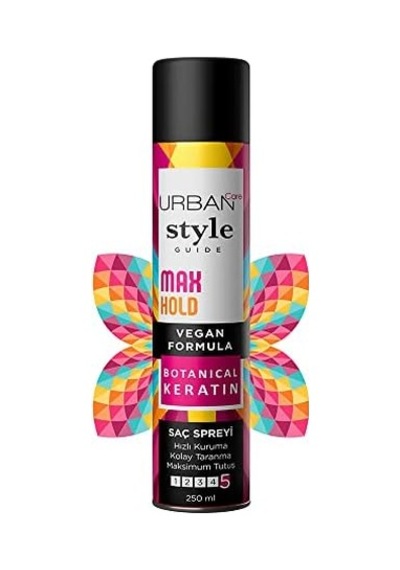 Style Guide Max Hold Sabitleyici Maksimum Tutuşlu Saç Spreyi 250 Ml- Vegan