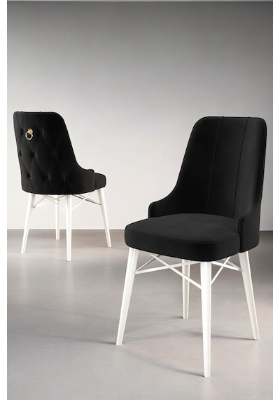 Zümra Serisi, Beyaz Mermer Desen 80x132 Açılabilir Mdf Mutfak Masası Takımı 4 Adet Sandalye Siyah Zümra Serisi, Beyaz Mermer Desen 80x132 Açılabilir Mdf Mutfak Masası Takımı 4 Adet Sandalye Siyah