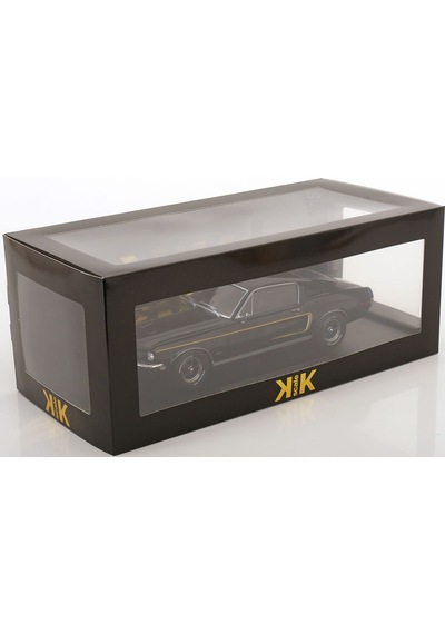 1:18 Kk Scale 1968 Ford Mustang Gt Fastback Siyah Model Araba