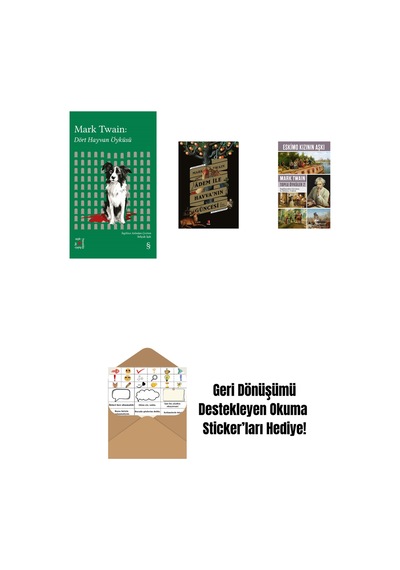 Everest Açıkhava 41 - Dört Hayvan Öyküsü + Adem İle Havva Nın Güncesi + Eskimo Kızının Aşkı + Okuma Sticker'ları