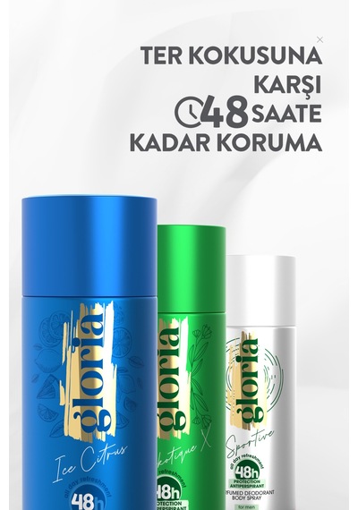 Erkek Deodorant Set 3x150 Ml Ice Citrus - Sportive - Narkotique X
