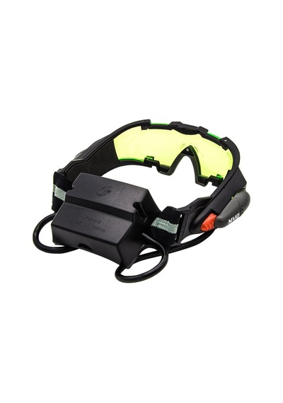 Kayak, Unisex Pc Lens Gözlükleri İçin Led Işığı, Elastik Bant Koruyucu Camlı Gece Görüş Gözlükleri Çok Renkli