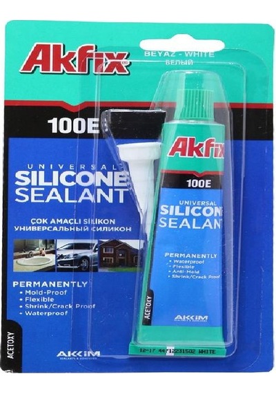 Akfix SA111 100E Genel Amaçlı Silikon 50 ML Şeffaf