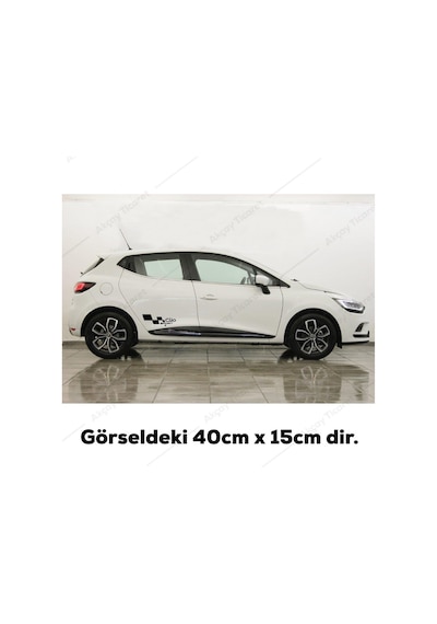 Clio Sticker Renault Oto Sticker Clio Kapı Altı Sticker