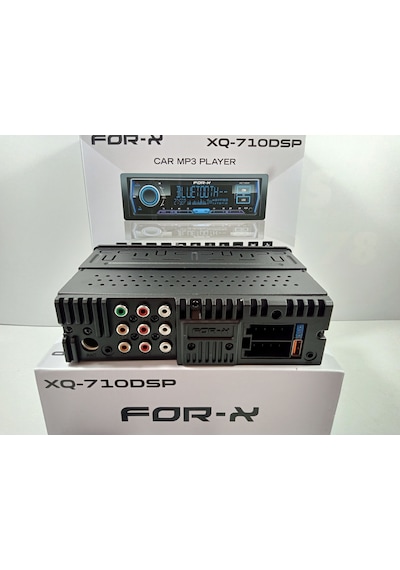 For-x Teyp + For-x Çakmak For-x Xq-710dsp 4x60w 4 Amfi Çıkışlı