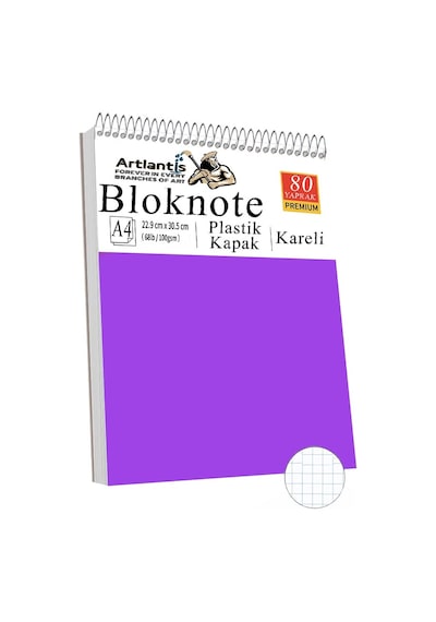 Telli Masaüstü Not Defteri Kareli A4 1 Adet Masa Üstü Plastik Kapaklı Spiralli Bloknot Blocknote 80 Yaprak Okul Ofis Mor Telli Masaüstü Not Defteri Kareli A4 1 Adet Masa Üstü Plastik Kapaklı Spiralli Bloknot Blocknote 80 Yaprak Okul Ofis Mor