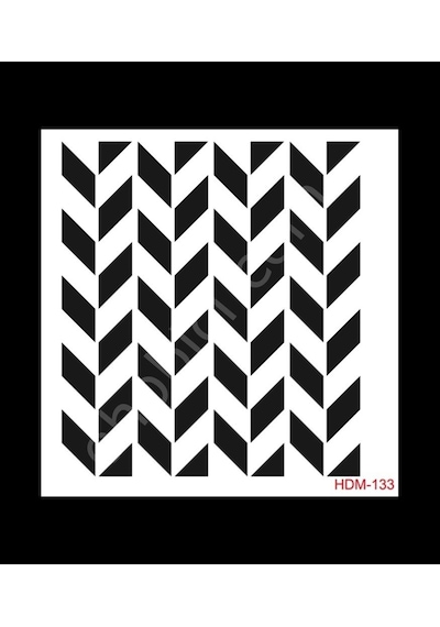 Hdm133 Cadence Home Dekor Stencil 25X25