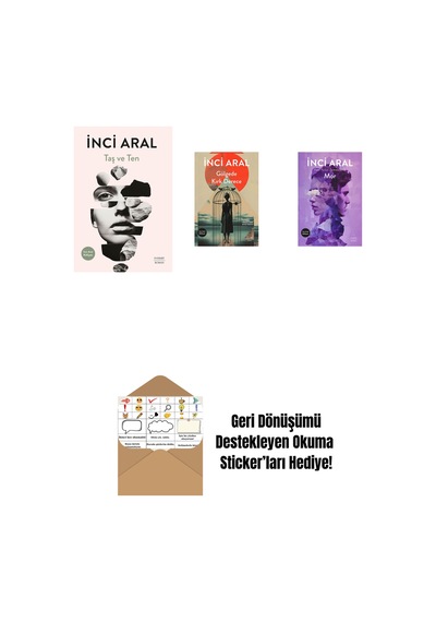 Taş Ve Ten + Gölgede Kırk Derece + Mor + Okuma Sticker'ları