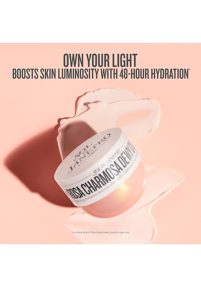 Rosa Charmosa Dewy Cream 240 Ml - Işıltı Veren Nemlendirici Vücut Kremi