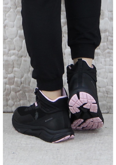 U.s. Polo Assn. Rgerrard Hı Wmn Rahat Waterproof Outdoor Kadın Bot Siyah - Pembe