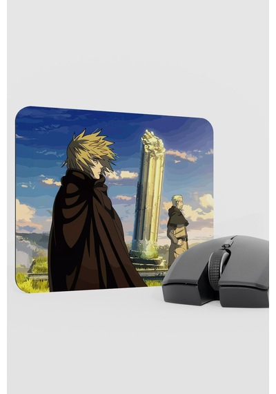 Vinland Saga Anime V1 - 22x18 Gaming Kauçuk Kaymaz Taban Mouse Pad Fare Altlığı
