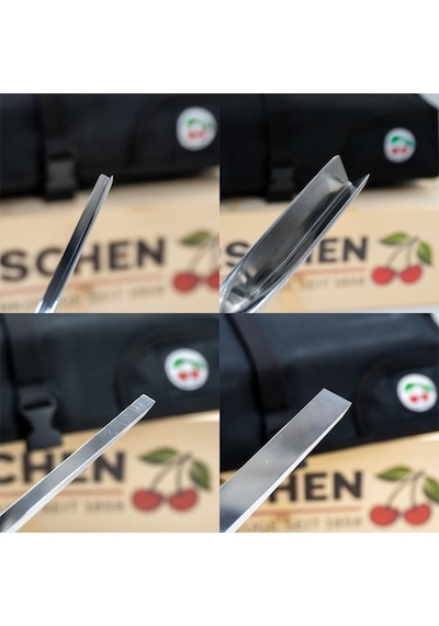 Kirschen 3188000 Profesyonel Ahşap Oyma Seti Deri Çantalı 12 Parça