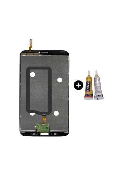 Samsung Galaxy Sm-t310 Uyumlu Hk Dokunmatik Set Beyaz + B7000
