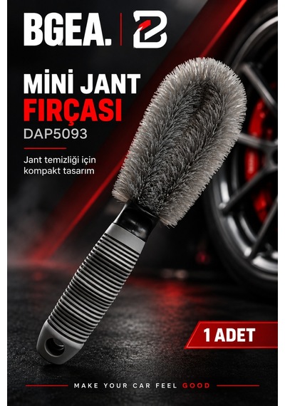 Bgea Mini Jant Temizleme Fırçası Gri 1 Adet Dap5093