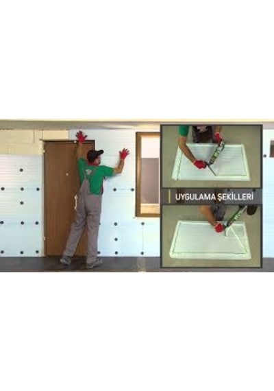 Akfix 960 Yapıştırıcı Pu Köpük Xps Eps Isı Yalıtım Mantolama
