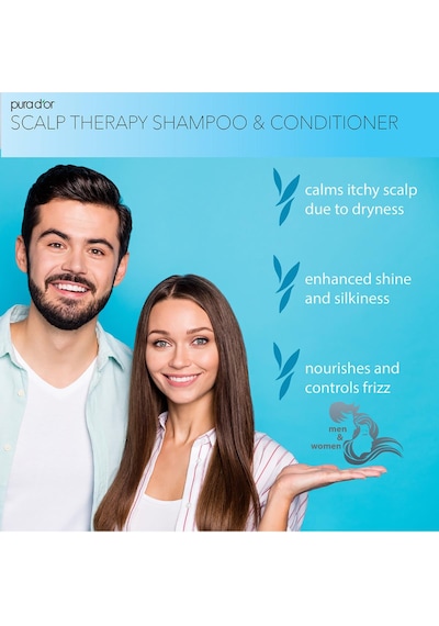 Pura D'or Scalp Therapy Saç Derisi Bakım Şampuanı 709ml Tüm Saçlar