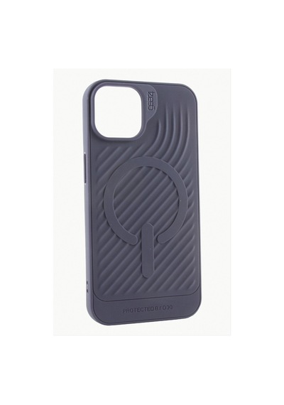 Apple iPhone Uyumlu 15 Pro Lüx Magsaff Gear Silikon Kılıf Mor