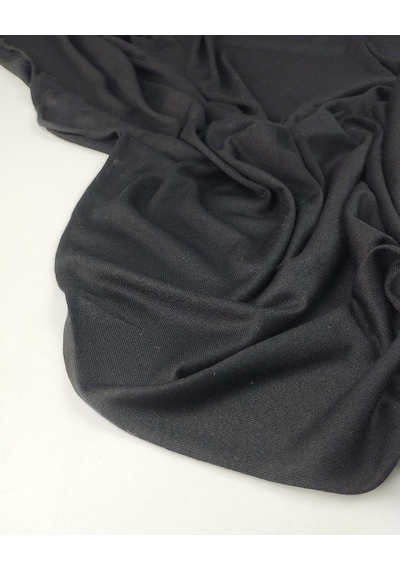 Siyah İnce Penye En: 160cm-11012