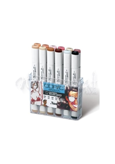 Copic Sketch Marker 12Li Set Skin Tones