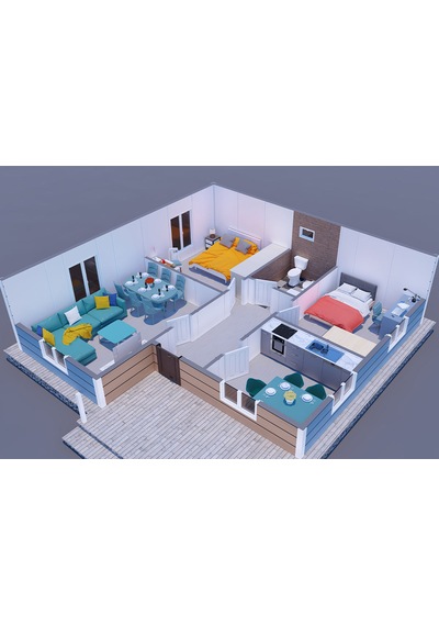 83 M² Prefabrik Ev