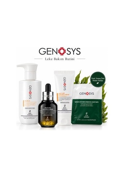 Genosys Leke Bakım Seti Snow O2 Cleanser Mvs Mvc