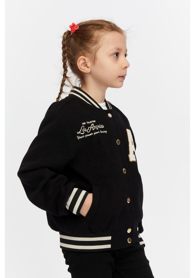 Benitto Kids Benittokids Kız Çocuk Kolej Ceket 51325 Siyah