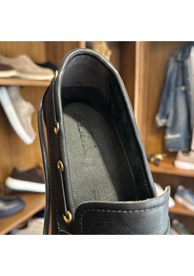 Alza %100 Hakiki Deri Erkek Loafer Günlük Rahat Ve Şık Ayakkabı - Siyah