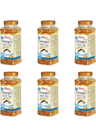 Balen Omega 3 1380 MG 200 Kapsül 6 Adet Balen Omega 3 1380 MG 200 Kapsül 6 Adet