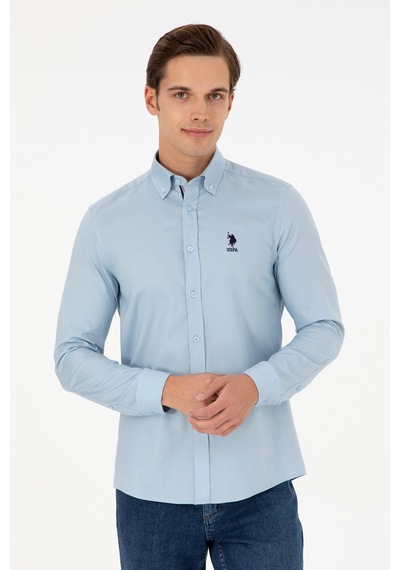 U.s. Polo Assn. Erkek Açık Mavi Gömlek Desenli 50292313-vr003 Açık Mavi U.s. Polo Assn. Erkek Açık Mavi Gömlek Desenli 50292313-vr003 Açık Mavi
