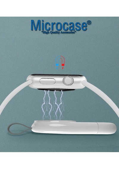 Microcase Apple Uyumlu  Watch Seri 6 44 Mm Anahtarlık Tipi Usb Şarj Aygıt