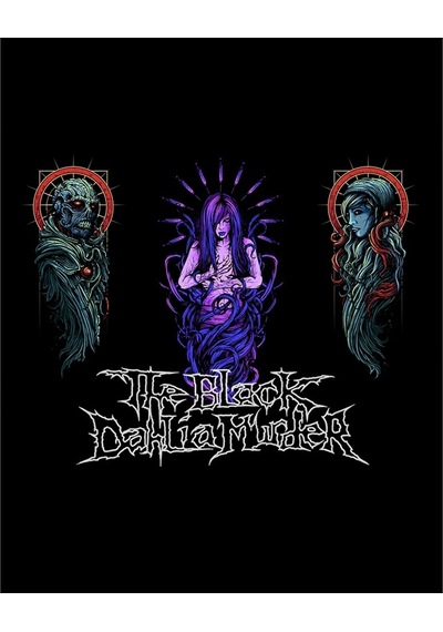 Zepplin Giyim The Black Dahlia Murder Human Body Büyük Sırt Patch Yama