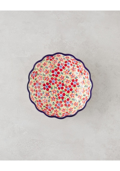 English Home Botanic Stoneware Kase 21,5 Cm Renkli Renkli