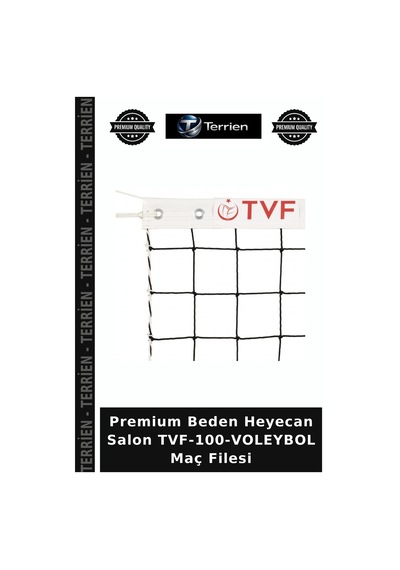 Premium Beden Heyecan Salon Tvf-100-voleybol Maç Filesi
