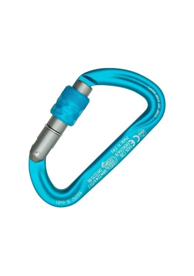Kong Argon S Screw Sleeve 22kn Asimetrik D Alüminyum Vidalı Karabina En 362 - En 12275 719ha0bdbkk Mavi