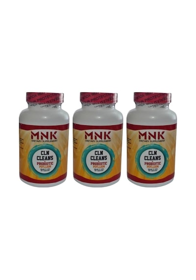 Mnk Cln Cleans Probiyotic Psyllium Probiyotik 3X60 Kapsül