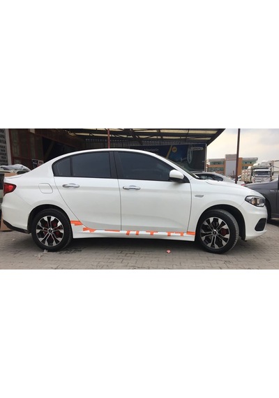 Fiat Egea Yan Marşpiyel Seti 2015 -2020 Abs Plastik Boyasız