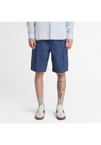 Timberland Brookline Poplin Cargo Short Erkek Şort-33318 Mavi
