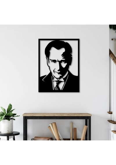 Mustafa Kemal Atatürk Metal Duvar Dekoru