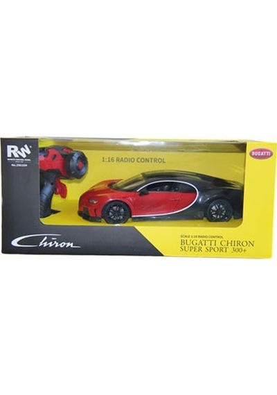Ctoy Bugatti Chıron Super Sport Uzaktan Kumandalı Usb Şarjlı Ve Işıklı Araba 2.4g 1:16 Ctoy-29616m Çok Renkli