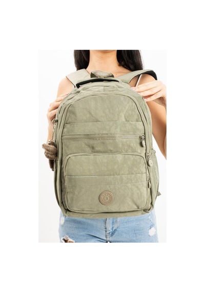 Ultra Hafif Çok Cepli Orta Boy Sırt Çantası Vizon Model: 571-3e - Vizon